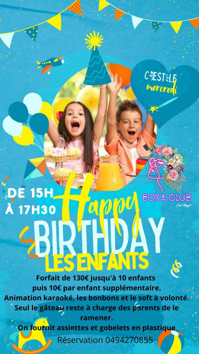 anniversaire enfant 