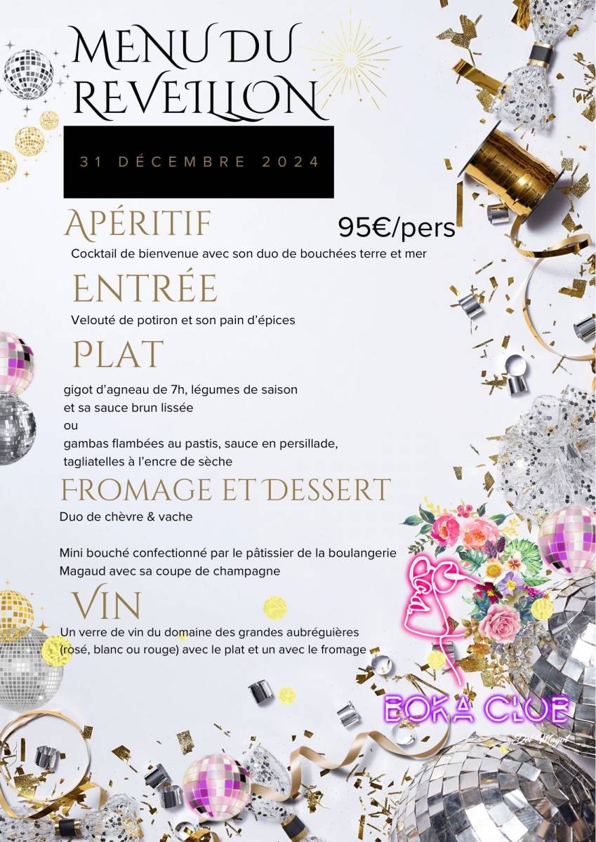 JOUR DE L'AN AU BOKA CLUB